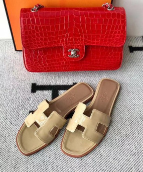 에르메스 올수공 오란 슬리퍼 샌들 페이던트 27